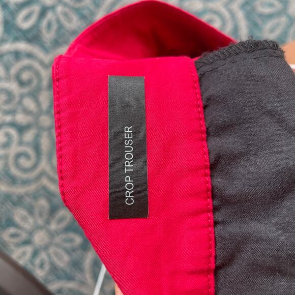 Kut from the‎ Kloth Red Crop Trouser Pants - Picture 7 of 8